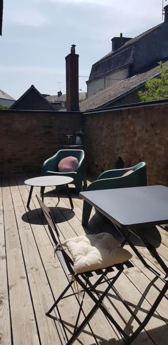 Studio Cosy, Centre Historique Malestroit 아파트 외부 사진